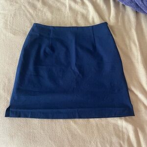 The Limited Navy Blue Mini Skirt